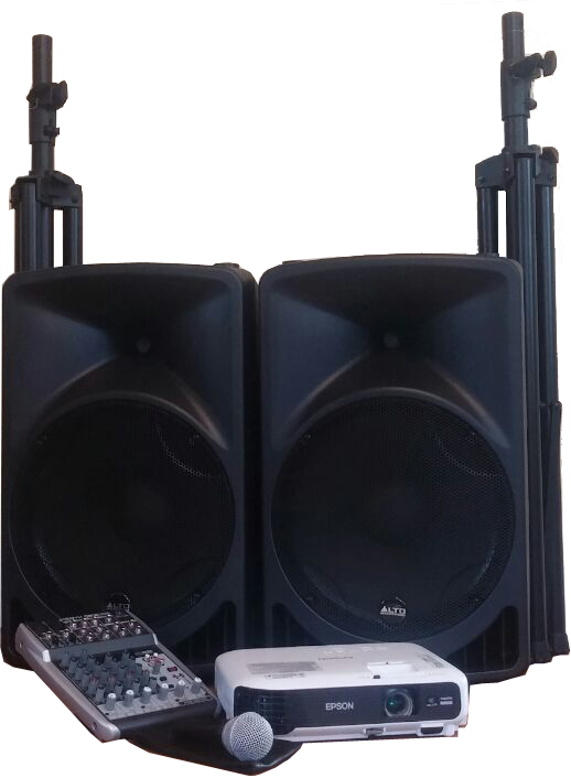 Loudspeakers for rent